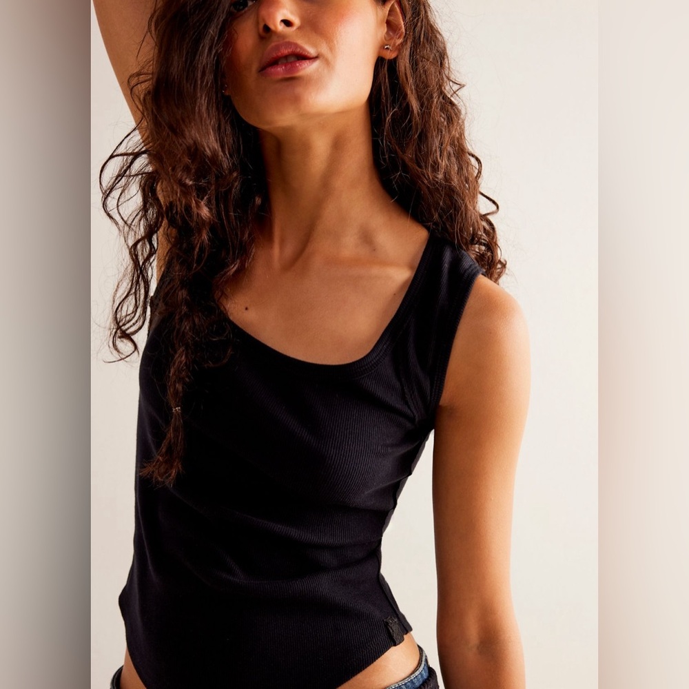 Free people black tank!